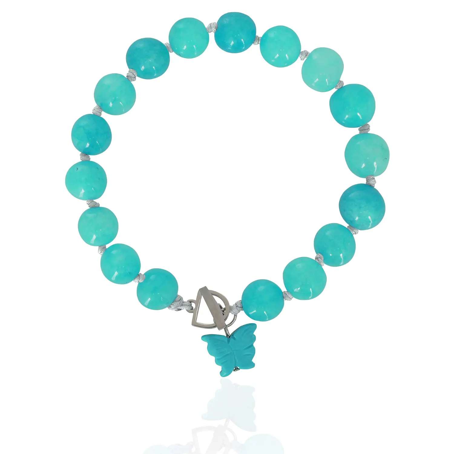 tami-turquoise-1 Extra extra small TAMI κολιέ με ημιπολύτιμους λίθους τιρκουάζ - Image 1